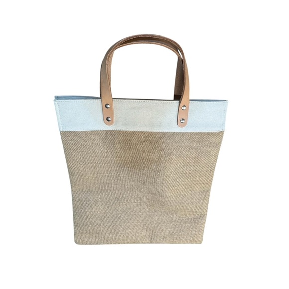 Brighton Limited Edition Jute Tan and Red Love‎ Earth Tote Bag  MSRP $129 - Picture 13 of 16